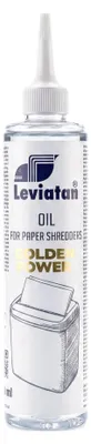 Obrázok produktu pre LEVIATAN GOLDEN POWER – Olej na zničovače dokumentov, 250 ml. Špeciálny olej na údržbu nožov