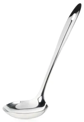 Produktbild von Vilde | Suppenkelle Edelstahl 29 cm - Schöpfkelle 80 ml - Saucenlöffel für Suppe