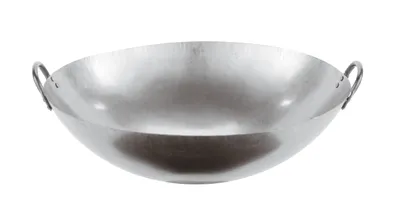 Obrázok produktu pre Paderno Wok - Stahl - ø 46 cm - ohne Antihaftbeschichtung