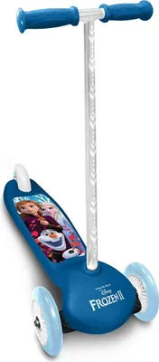 Produktbild von Disney Frozen 3-wiel kinderstep Mädchen Fußbremse Blau