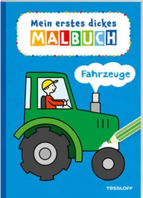 Produktbild von Mein erstes dickes Malbuch. Fahrzeuge