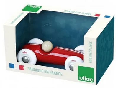 Image de Vilac Voiture Grand Prix vintage PM rouge