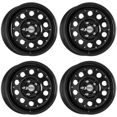 Image de 4x DOTZ Jante 4x4 Modular Beadlock 17z 7x17 ET35 5x120 OMOY9B35 compatible avec Volkswagen AMAROK T5/T5 Van T6,T6.1/T6,T6.1 Van