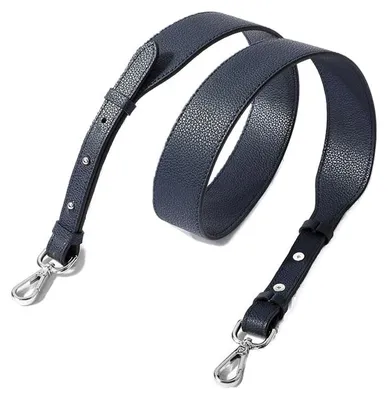 Produktbild von Verstellbarer Handtaschen-Schulterriemen - Leder, 106-110 cm, Marineblau