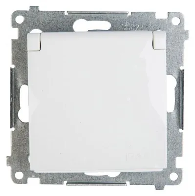 Obrázok produktu pre Kontakt-Simon DGZ1BUZ.01/11, Biela, Plast, IP44, 250 V, 75 mm, 45 mm