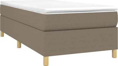 Obrázok produktu pre vidaXL Box spring posteľný rám taupe 90x200 cm látka