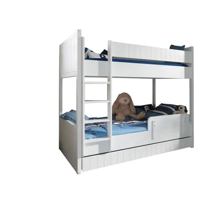 Produktbild von Vipack Etagenbett Robin, Weiß