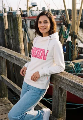 Produktbild von salzhaut Damen Hoodie SÜNN - MOIN Herzen L, KI-generiertes Bild