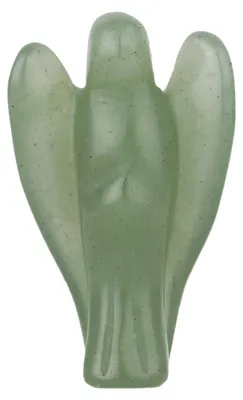 Produktbild von Morella Edelstein Aventurin Engel Glücksbringer Schutzengel zum Mitnehmen 3,5 cm in Samtbeutel
