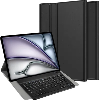 Produktbild von Hülle Apple iPad Air 13 (M2 2024), iPad Air 13 (M3 2025), iPad Air 13 (M4 2026) Schutzhülle - Cazy - Schwarz