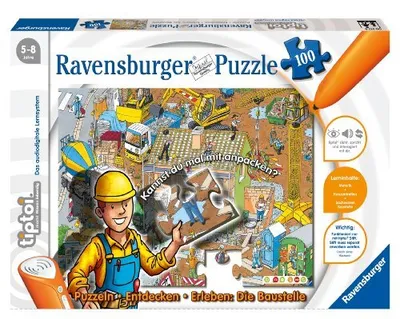 Produktbild von tiptoi®: Puzzeln, Entdecken, Erleben - Die Baustelle