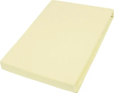 Produktbild von Vario Jersey-Spannbetttuch pfirsich, 100 x 200 cm