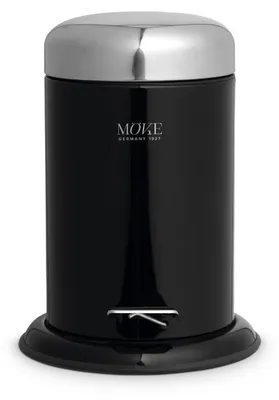 Image de Poubelle à pédale PUSH noir (4-0891 199)
