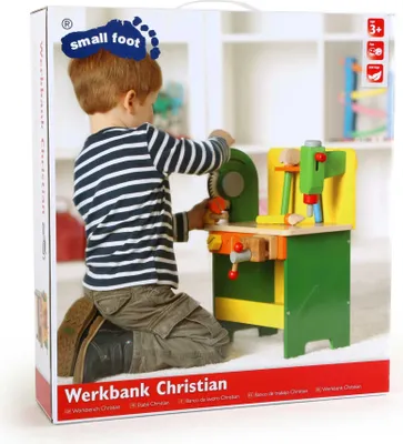 Produktbild von Small foot 1538 Werkbank "Christian" aus Holz, ab 3 Jahren