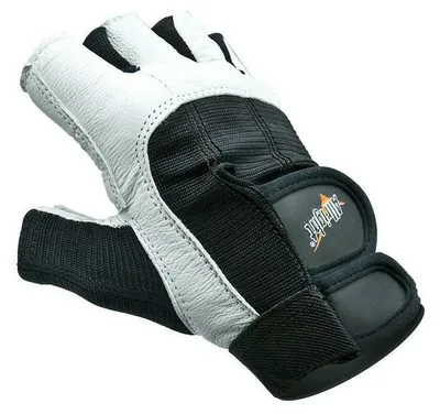 Immagine prodotto di Guanti da bodybuilding in pelle Allright Taglia: S