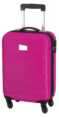 Produktbild von L-merch 56-02044 | Trolley-Bordcase Padua - Farbe: Pink - Größe: 55 x 35 x 20 cm