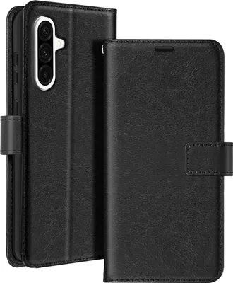 Produktbild von Mayaxess, Brieftaschenhülle für Samsung Galaxy A36 mit Handschlaufe, Schwarz