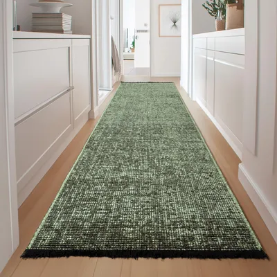 Obrázek produktu pro Homebyhome Bavln?ný Koberec Chenille Pratelný Boho Styl Protiskluzový M?kký Koberec do Obývacího Pokoje a Ložnice, Velikost: 80x250 cm