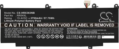 Produktbild von TECHTEK Laptop Akkus Kompatibel mit [HP] Spectre X360 13-4107NO, Spectre X360 13-4120NL, Spectre X360 13-4154NG, Spectre X360 13-AC000, Spectre X360