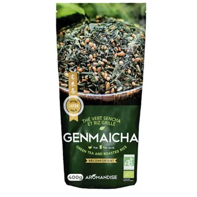 Produktbild von -Grüntee und brauner Reis Genmaicha 400 g