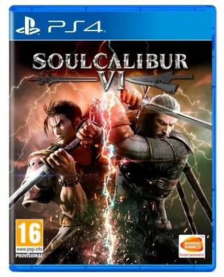 Zdjęcie produktu dla Sony Soulcalibur VI, PlayStation 4, Tryb multiplayer, Powyżej 13 lat, Nośnik fizyczny
