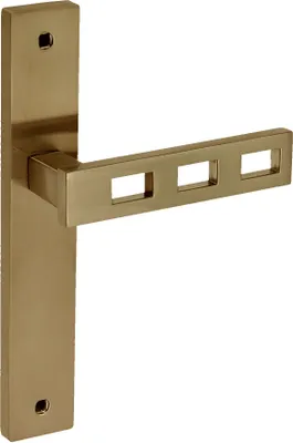 Produktbild von DOMINO Türgriff-Garnitur Blind Langschild Bronze