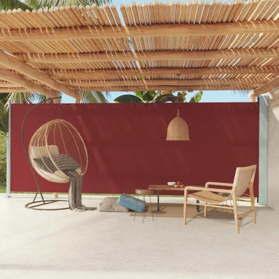 Immagine prodotto di The Living Store Tenda laterale estensibile 200x600 cm Rosso