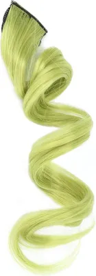 Produktbild von 5 Stücke Farbige Haartressen Highlights Clip in Haarverlängerungen 217 Zoll Gerade Synthetische Haarteile für Damen Mädchen Stilvolles Gefärbtes Haarteil mit Clip (arktisches Grün)