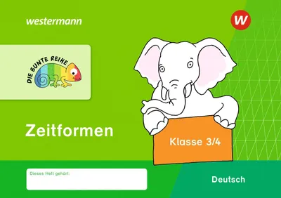 Produktbild von DIE BUNTE REIHE - Deutsch. Zeitformen Klasse 3 / 4