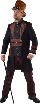 Produktbild von M216223-XL Steampunk Kostüm-Anzug Herren Gr.XL