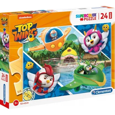 Obrázok produktu pre Clementoni 28514 - Top Wing - 24 Teile Maxi Puzzle - Supercolor