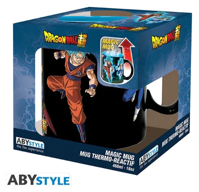 Produktbild von DRAGON BALL SUPER - Mug Heat Change - 460ml-SaiyansvsBlack-carboard