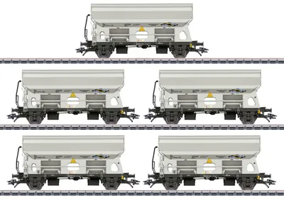 Productafbeelding van Märklin set met schuifdakwagens, uitvoering NS/Armita
