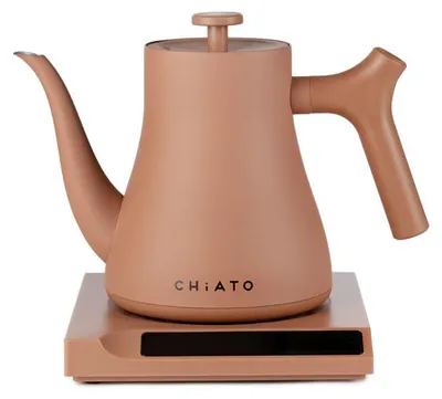 Produktbild von CHiATO flowPLAY Classic Elektrischer Wasserkocher Ltd. Ed., 0.6 l - Terrakotta