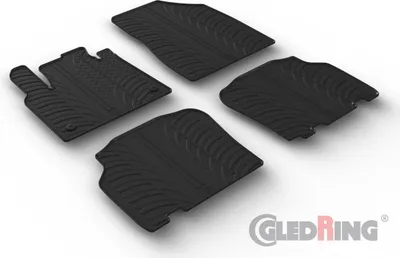 Image de Tapis de sol en caoutchouc Nissan Townstar 2021- (5 seats)
