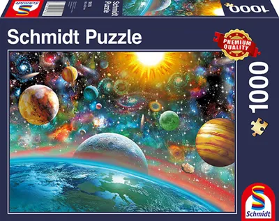 Produktbild von 1000 Teile Schmidt Spiele Puzzle Weltall 58176