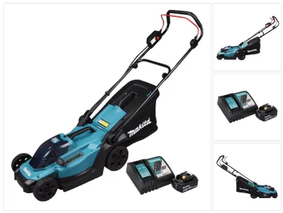 Zdjęcie produktu dla Kosiarka akumulatorowa Makita DLM 330 RT 18 V 33 cm 30 l + 1x akumulator 5,0 Ah + ładowarka