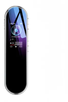 Produktbild von Diktiergerät - Digitaler Sprachrekorder - 16 Std. Aufnahme - Passwortschutz - MP3-Aufnahme - ALAC-Wiedergabe - MP3-Player - 2,44 cm Farbdisplay