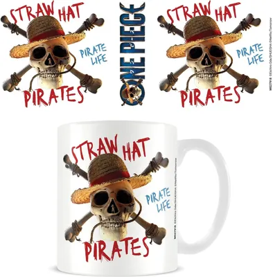 Immagine prodotto di Kubek ceramiczny z symbolem Piratów z Trzech Mórz - One Piece