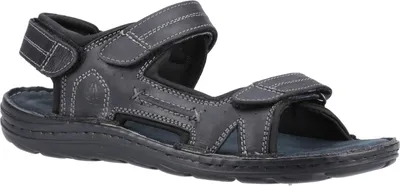 Immagine prodotto di Hush Puppies - Sandali da uomo "Alistair", pelle FS11355 (42 EU) (Nero)