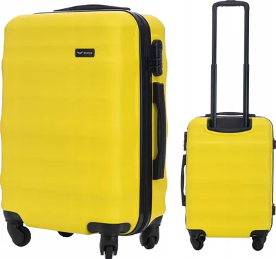 Produktbild von Handgepäck Koffer WINGS VULTURE 20" ABS Hartschale 56x40x23 cm, 38 L Volumen, Kabinenkoffer mit Zahlenschloss, 4 Rollen 360°, stabil leichter Trolley ideal für Urlaub, Flugzeug, Businessreisen & Wochenendtrips