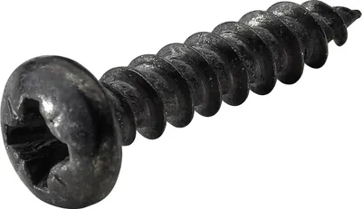 Produktbild von Hettich Panheadschraube PZ Ø 3,5 x 16 mm schwarz - 40 Stk.