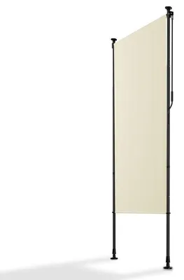 Obrázek produktu pro Svislá markýza na balkon 100x228-316 cm, UV ochrana, béžová