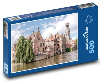 Zdjęcie produktu dla Puzzle 500 Dzwonnica w Brugii, Belgia - martinpuzzle