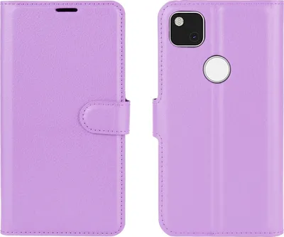 Produktbild von Mobigear Classic  Google Pixel 4a Hülle Klapphülle Geldbörse - Lila