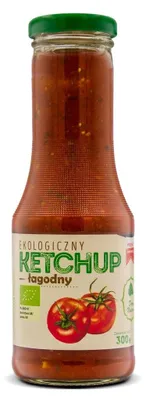KETCHUP ŁAGODNY BIO 300 g - DARY NATURY