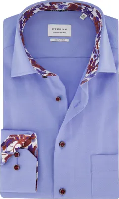 Produktbild von Eterna Hemd Comfort Fit bügelfrei blau