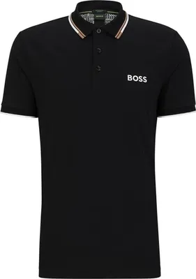 Produktbild von Boss Herren Poloshirt Schwarz 50469102-009 Grösse XXL