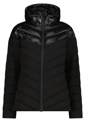 Produktbild von CMP Damen Outdoorjacke Padded Jacket Snaps Hood Schwarz 42