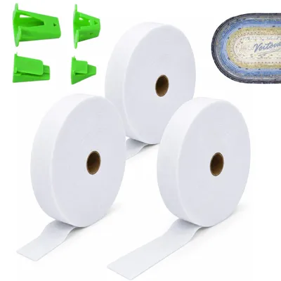 3 Rollen Jelly Roll Vliesstreifen 5,7 cm x 45 m